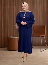 Robe Modeste Bleu Marine