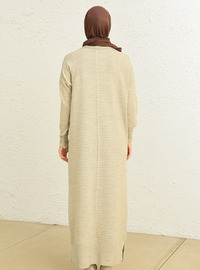 Robe en Tricot Gris