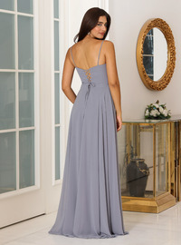 Abendkleid Grau
