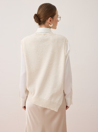 Pull en tricot - Blanc