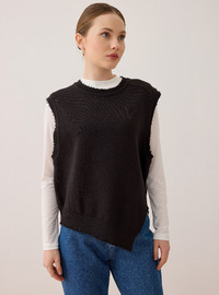 Pull en tricot Marron