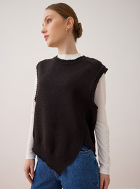 Pull en tricot Marron