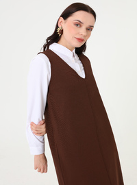 Knit Dress Caramel
