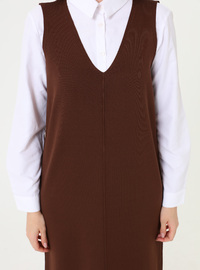 Knit Dress Caramel