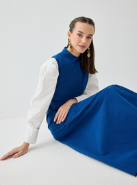 Robe Modeste Bleu Marine Benin F2 CY