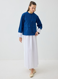 Ensemble Marine Blanc Benin F2 CY