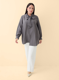 Plus Size Tunic Anthracite Alia F2 DR
