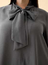 Plus Size Tunic Anthracite Alia F2 DR