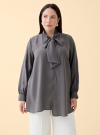 Plus Size Tunic Anthracite Alia F2 DR