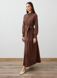 Robe Modeste Marron Refka F2