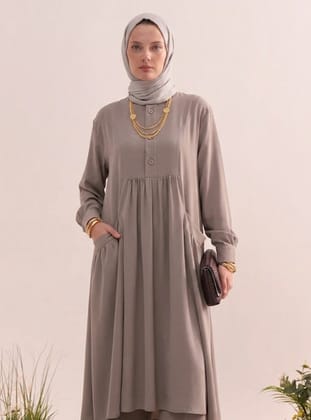 Mink - Unlined - Crew neck - Suit - MODANURSEDA