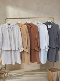 White - Unlined - Suit