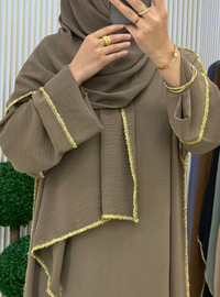منك - نسيج غير مبطن - عباية