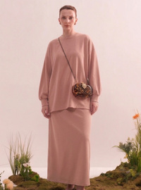 Rose - Unlined - Crew neck - Suit