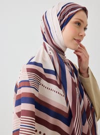 Colorful Stripe Pattern Soft Scarf Tuva