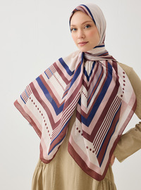Colorful Stripe Pattern Soft Scarf Tuva