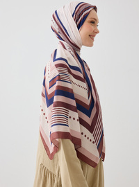 Colorful Stripe Pattern Soft Scarf Tuva