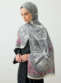 Şal Desenli Soft Şal - Tuva