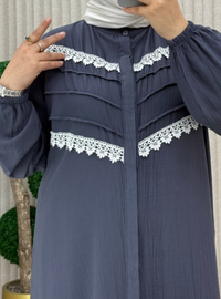 Anthracite - Unlined - Crew neck - Suit
