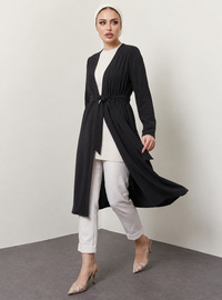 Black - Unlined - Modest Dress