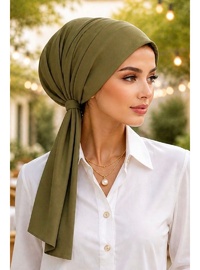Bonnet Écharpe Kaki
